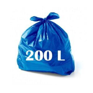 Saco P/Lixo 200L Az Forte 100Un Induplast