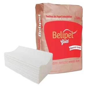 Papel Toalha Interfolha  20,5X20Cm Belipel Gold