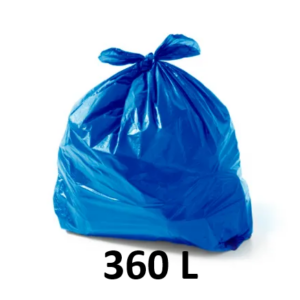 Saco P/Lixo 360L Az 50Un Medio Induplast