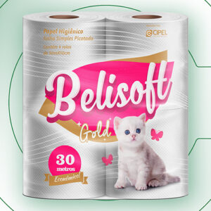 Papel Higienico Fs 4X60M Gold Belisoft