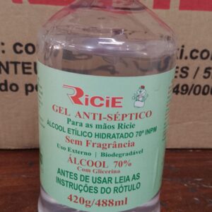 Alcool Gel 70% C/ Glicerina 488Ml Ricie