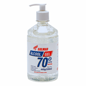 Alcool Gel 70% Pump 500Ml Sulmar