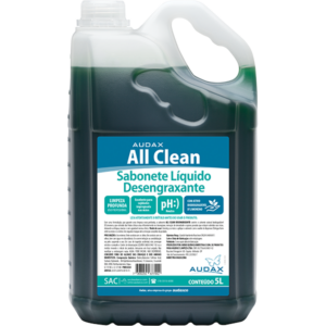 Sabonete Liquido All Clean Desengraxante 5L Audax