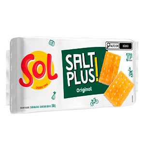 Biscoito Sol Salt Plus Original