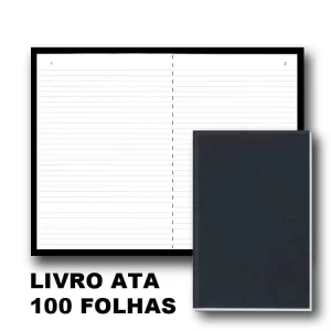 Caderno Ata Grande 100Fls