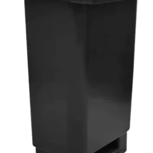 Lixeira C/Pedal 100L Preta Bralimpia