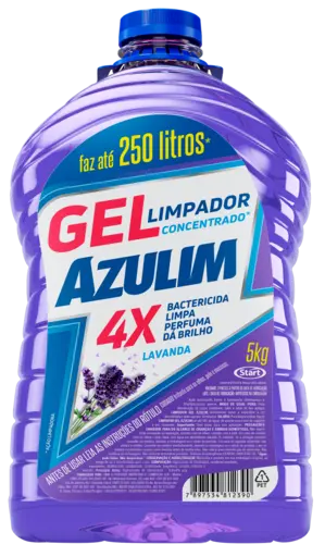 Limpador Gel Azulim 1/50 Lavanda 5L Start