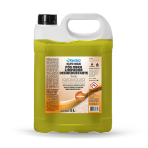 Desincrustante Ácido Klyo Max Pós Obra 5L Renko