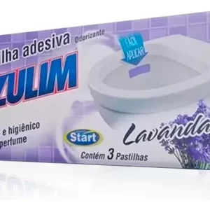 Pastilha Sanitaria Adesiva C/3 Azulim 50G Start