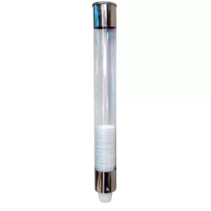 Porta Copo Plas. C/Inox Globo