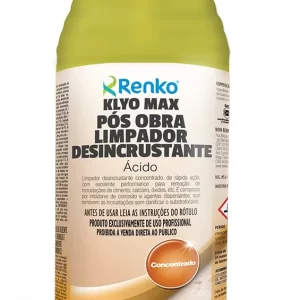 Desincrustante Ácido Klyo Max Pós Obra 1L Renko
