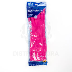 Luva Ranhurada Rosa Volk - M