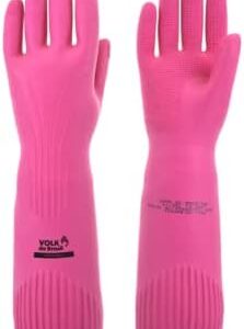 Luva Ranhurada Rosa Volk - P