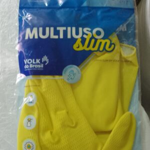 Luva Multiuso Amarela Volk - P