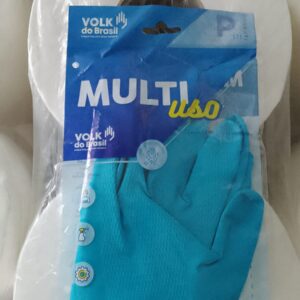 Luva Multiuso Azul Volk - P