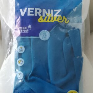 Luva Verniz Silver Azul Volk - Eg