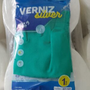 Luva Verniz Silver Verde Volk - Eg