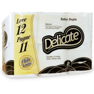 Papel Higienico Fd 12X30M Premium Delicate