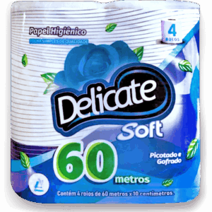 Papel Higienico Fs 4X60M Soft Delicate