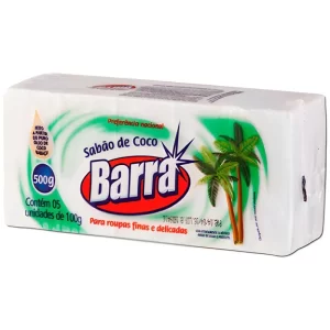 Sabao Em Barra Barra 5X100G Coco