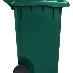Cesto Gari 240L C/ Rodas Verde Bralimpia