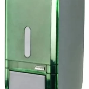 Saboneteira Compacta Urban Glass Verde 400Ml Premisse