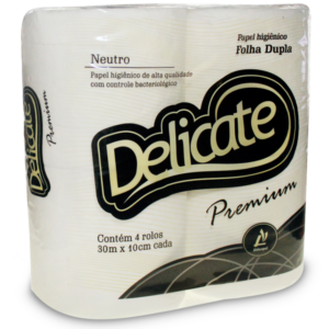 Papel Higienico Fd 4X30M Premium Delicate