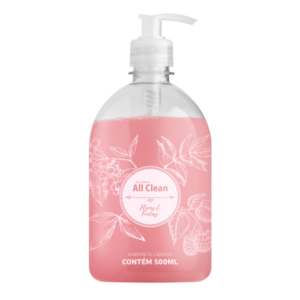 Sabonete Líquido All Clean Flores E Frutas Pump 500Ml Audax