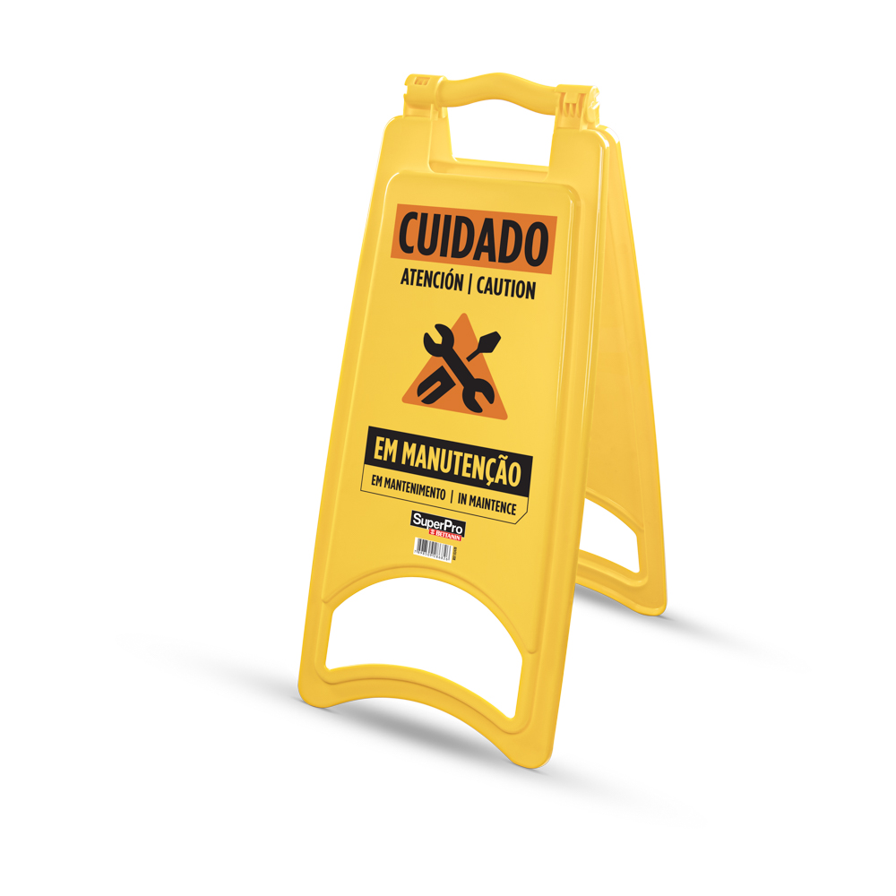 Placa Sinalizadora "Manutenção" Bettanin