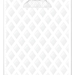 Prancheta Acrilico Of. Luxo Cristal