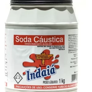 Soda Caustica Indaia 1Kg